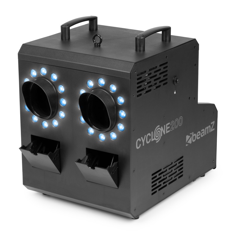 CYCLONE200 MÁQUINA DE HUMO Y BURBUJAS CON LED RGBW