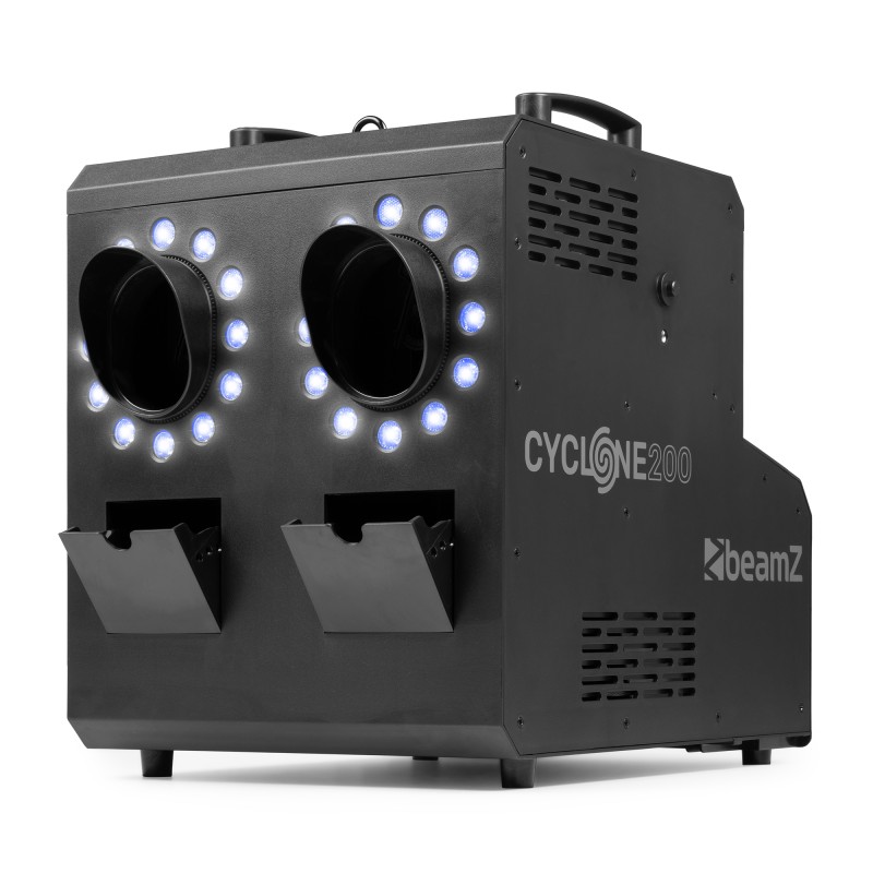 CYCLONE200 MÁQUINA DE HUMO Y BURBUJAS CON LED RGBW