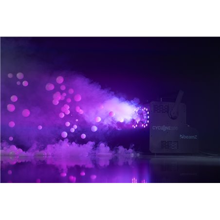 CYCLONE200 MÁQUINA DE HUMO Y BURBUJAS CON LED RGBW