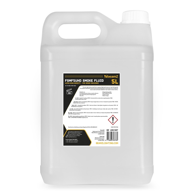 FSMF5UHD LÍQUIDO DE HUMO 5L ULTRA-HIGH-DENSIDAD
