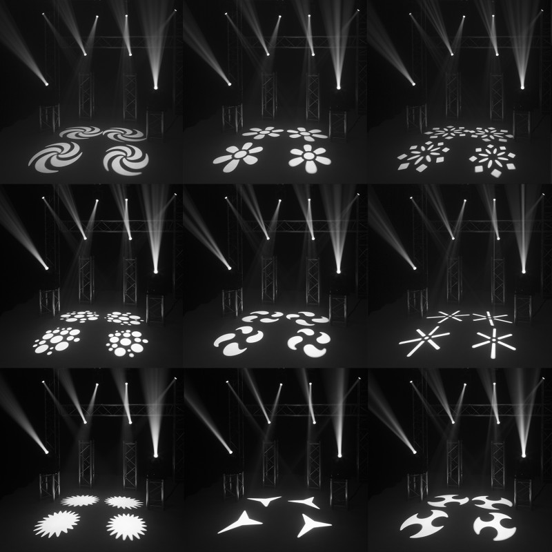 IGNITE180S CABEZA MOVIL SPOT LED 2PCS EN FLIGHTCASE