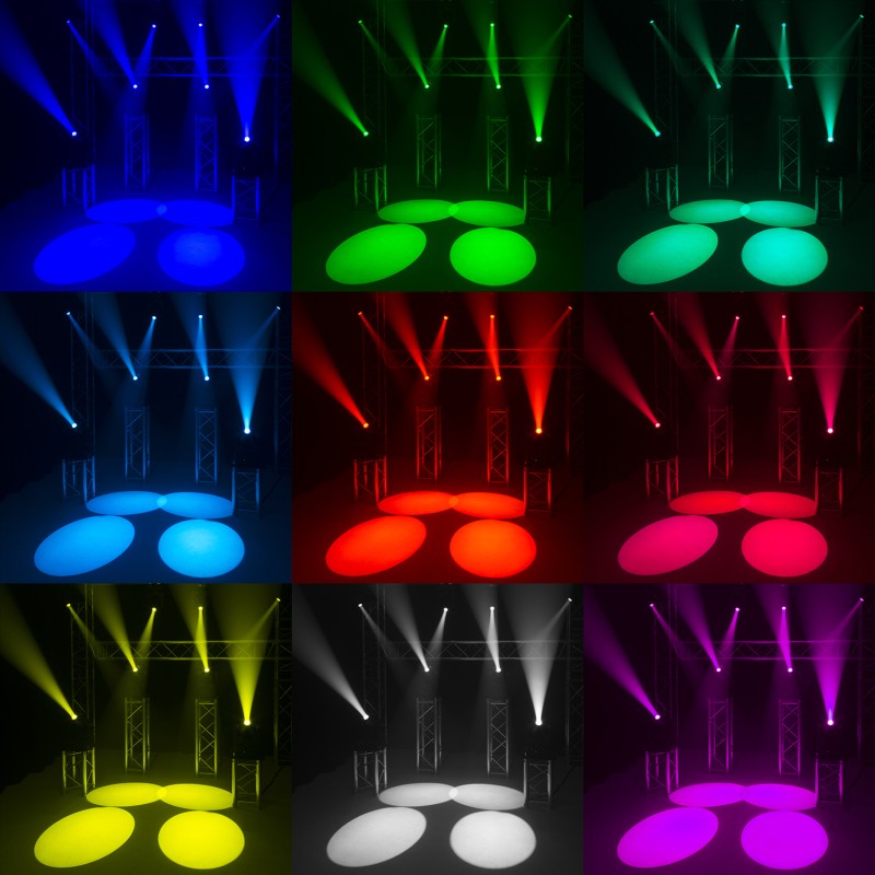 IGNITE180S CABEZA MOVIL SPOT LED 2PCS EN FLIGHTCASE