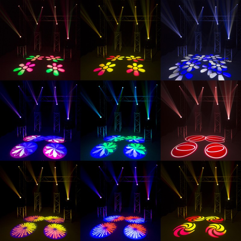 IGNITE180S CABEZA MOVIL SPOT LED 2PCS EN FLIGHTCASE