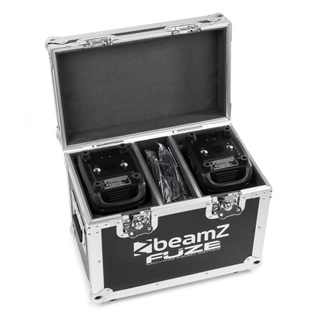 FUZE75B SET 2 PCS CABEZA MOVIL LED EN FLIGHTCASE