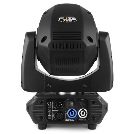 FUZE75B SET 2 PCS CABEZA MOVIL LED EN FLIGHTCASE