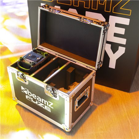 FUZE75B SET 2 PCS CABEZA MOVIL LED EN FLIGHTCASE