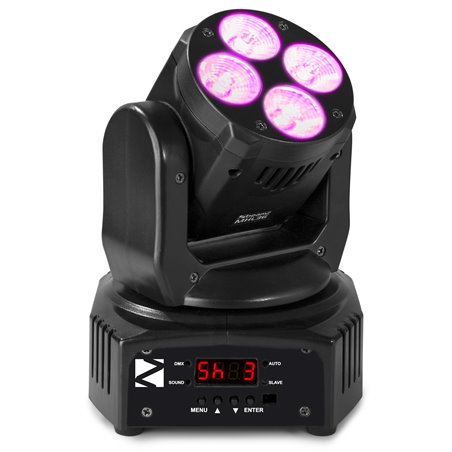 MHL36 LED WASH CABEZA MOVIL 4X 9W SET DE 2 PIEZAS EN BOLSA