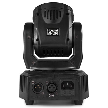 MHL36 LED WASH CABEZA MOVIL 4X 9W SET DE 2 PIEZAS EN BOLSA