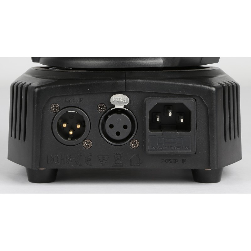 MHL36 LED WASH CABEZA MOVIL 4X 9W SET DE 2 PIEZAS EN BOLSA