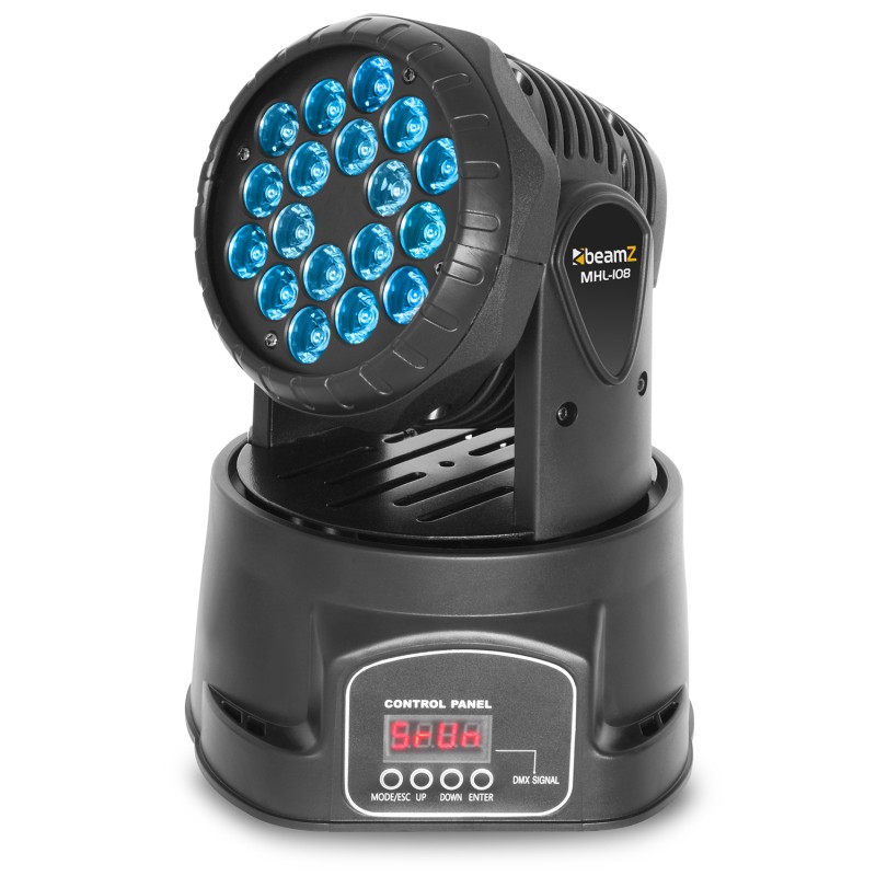 MHL108MK4 LED WASH CABEZA MOVIL 18X 3W