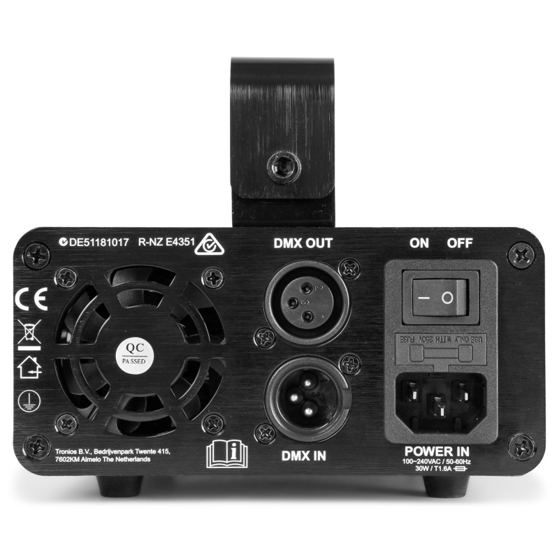 SURTUR II DOBLE LASER RG GOBO DMX IRC LED 3W AZUL