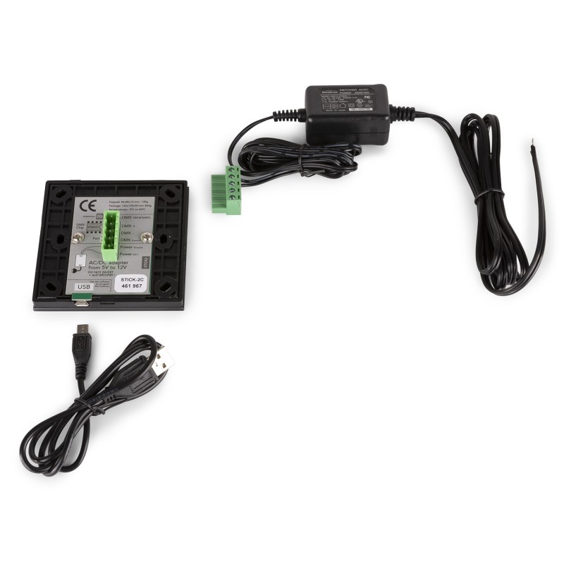 STICK-GU2 INTERFACE DMX PARA MONTAR EN PARED