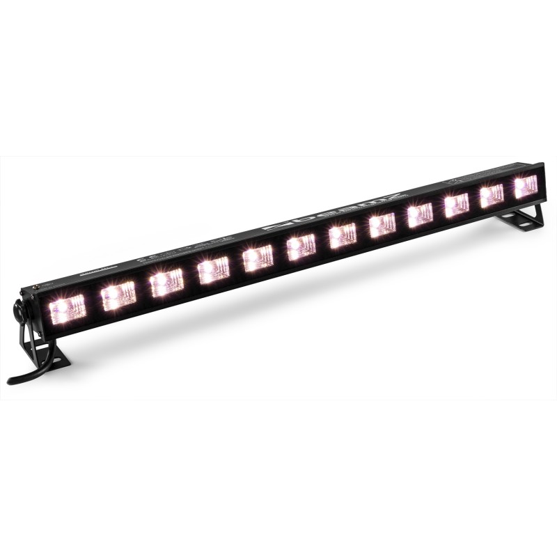 BUVW123 BARRA LED 12X 3W UV/BLANCO 2-EN-1