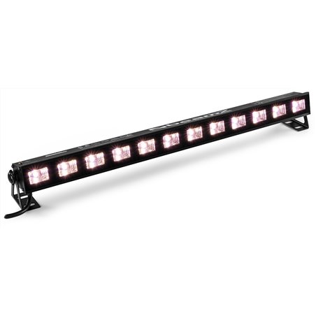 BUVW123 BARRA LED 12X 3W UV/BLANCO 2-EN-1
