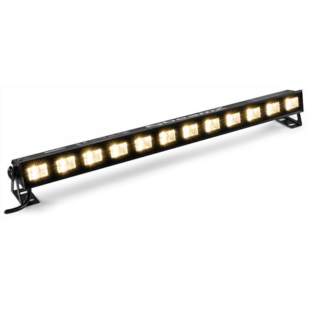 BUVW123 BARRA LED 12X 3W UV/BLANCO 2-EN-1
