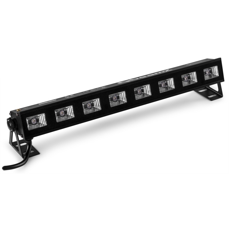 BUVW83 BARRA LED 8X 3W UV/BLANCO 2-EN-1