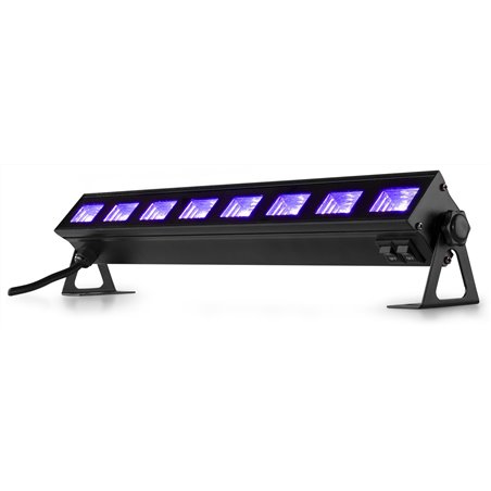 BUVW83 BARRA LED 8X 3W UV/BLANCO 2-EN-1