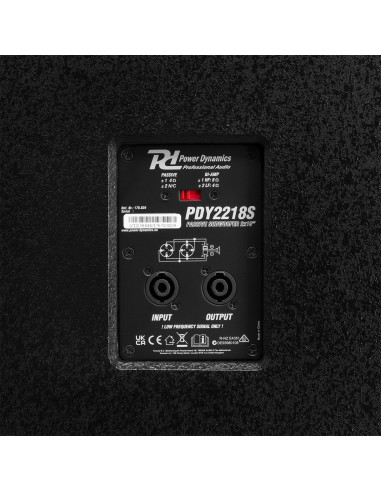 PDY2218S SUBWOOFER PASIVO 2X 18” 2000W