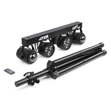 PARTYBAR1 CON 2 FOCOS PAR + 2 JELLYMOON RGBW