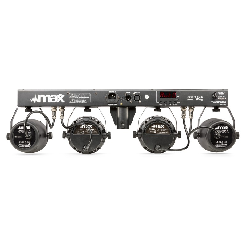 PARTYBAR1 CON 2 FOCOS PAR + 2 JELLYMOON RGBW