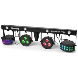 SHOWBAR FREE 2X PAR, 2X DERBY Y STROBO 2
