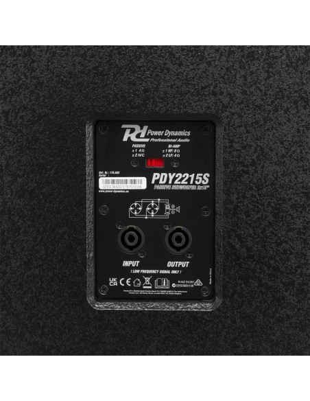 PDY2215S SUBWOOFER PASIVO 2X 15” 1800W