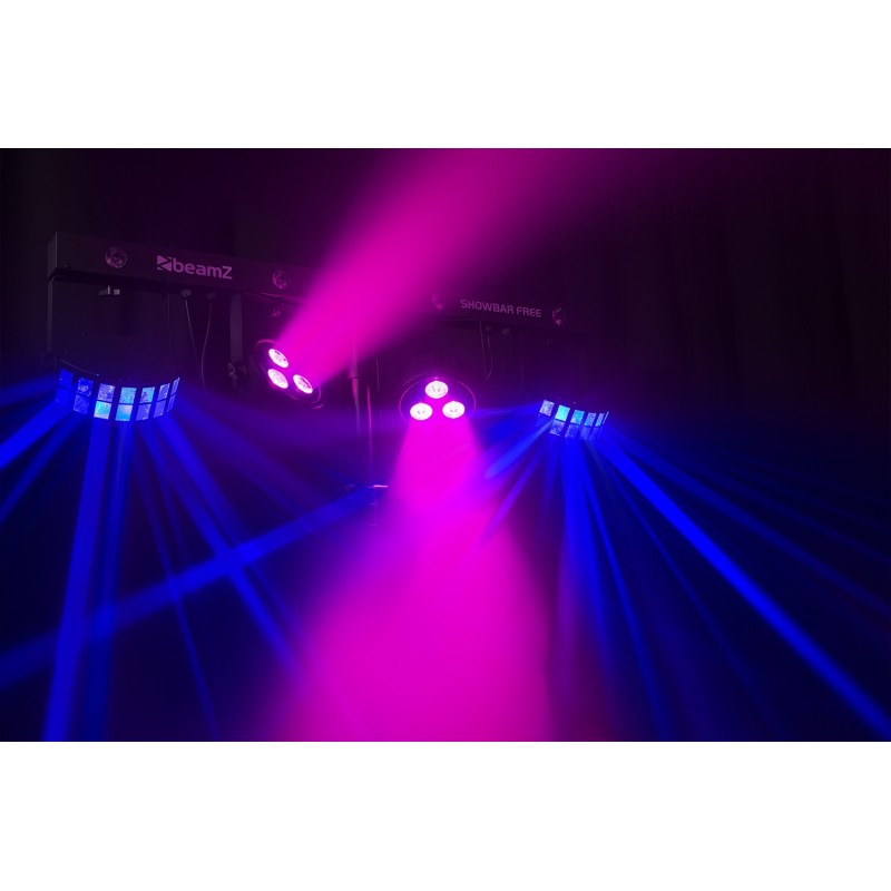 SHOWBAR FREE 2X PAR, 2X DERBY Y STROBO