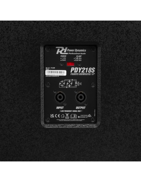 PDY218S SUBWOOFER PASIVO 18” 1000W