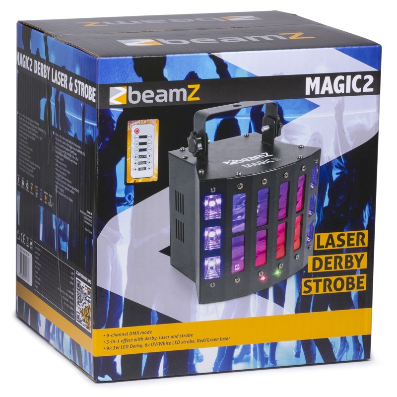 MAGIC2 DERBY CON LASER RG Y STROBO