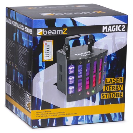 MAGIC2 DERBY CON LASER RG Y STROBO
