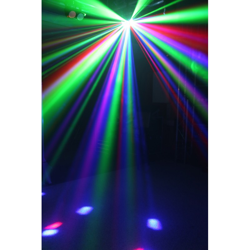 LED BUTTERFLY CON STROBO