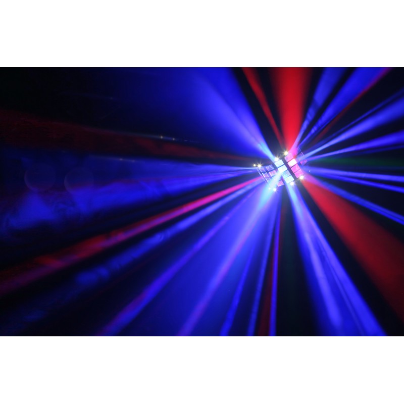 LED BUTTERFLY CON STROBO