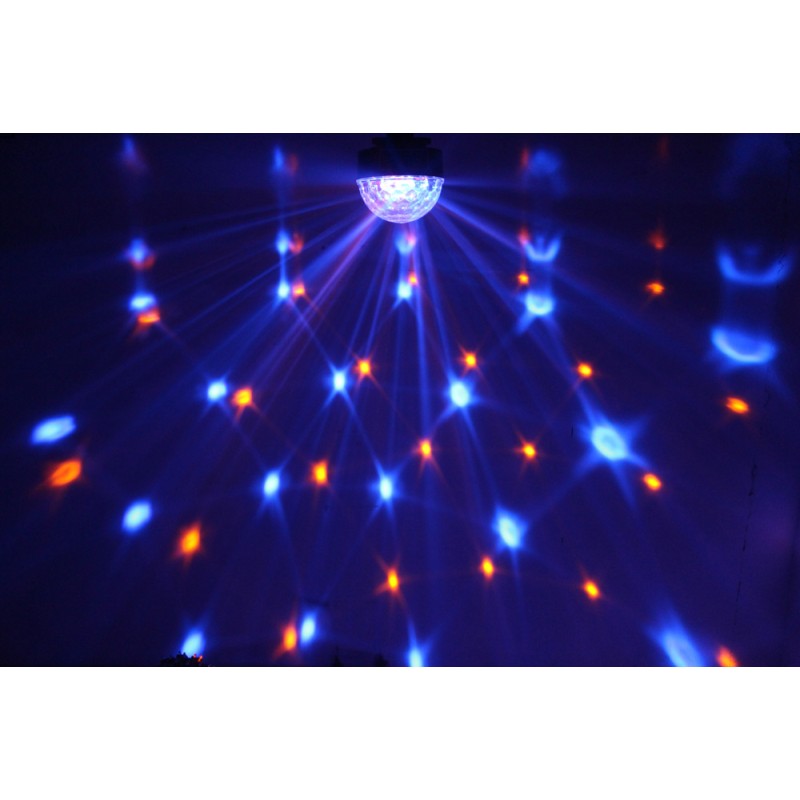 MAGIC JELLY DJ BALL ACTIVADA POR SONIDO 6X 1W LED