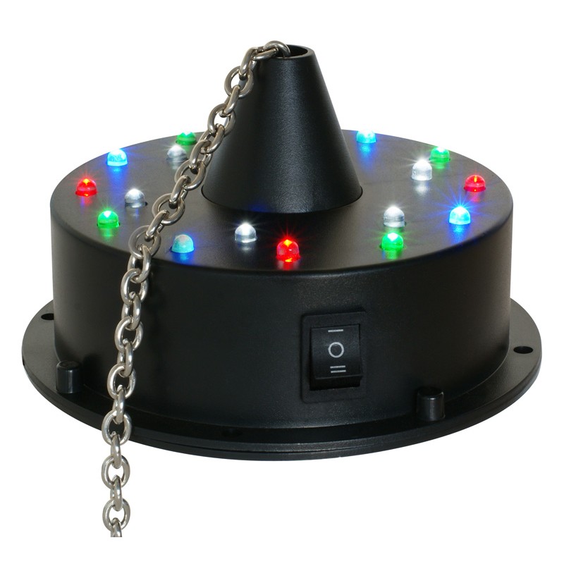 MBW18LED MOTOR PARA BOLAS DE ESPEJOS CON BATERIA CON 18 LEDS