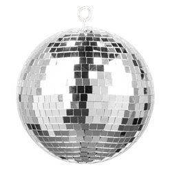 MB20 BOLA DE DISCO, CRISTAL PLANO, 20CM