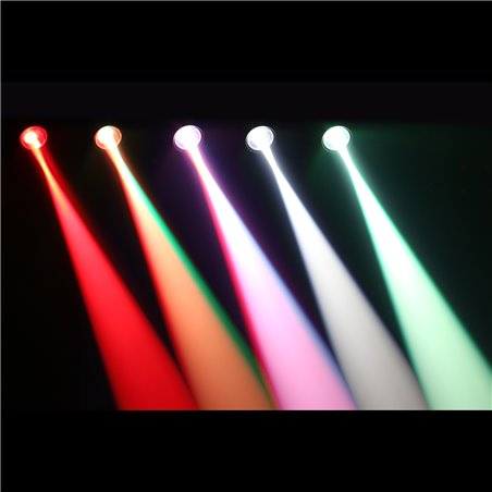 PS10W FOCO PIN LED 10W RGBW DMX