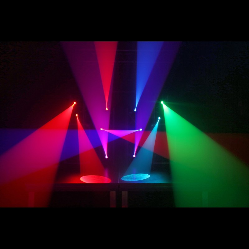 PS10W FOCO PIN LED 10W RGBW DMX