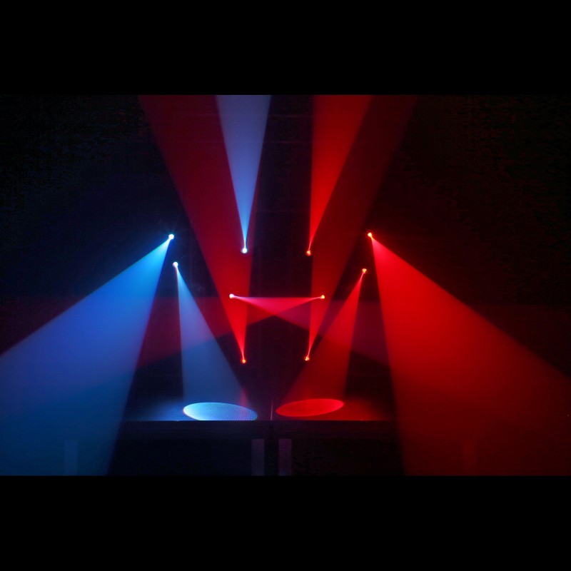 PS10W FOCO PIN LED 10W RGBW DMX