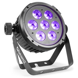 BT280 FOCO PAR PLANO LED 7X10W 6-EN-1 RGBAW-UV