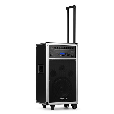 ST100 MK2 SISTEMA PORTATIL 8" BT/CD/MP3/UHF