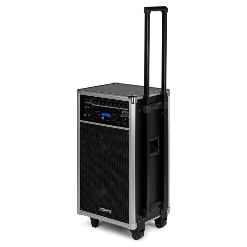 ST100 MK2 SISTEMA PORTATIL 8" BT/CD/MP3/UHF