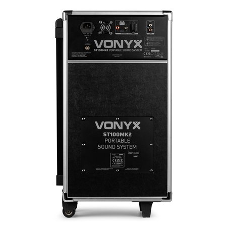 ST100 MK2 SISTEMA PORTATIL 8" BT/CD/MP3/UHF