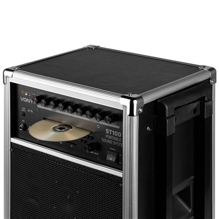 ST100 MK2 SISTEMA PORTATIL 8" BT/CD/MP3/UHF