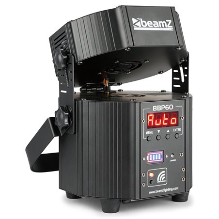 BBP60 CONJUNTO FOCOS, 6PCS EN FLIGHTCASE CON CARGADOR