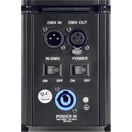 BBP60 CONJUNTO FOCOS, 6PCS EN FLIGHTCASE CON CARGADOR