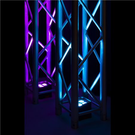 BBP94W FOCO PAR CON BATERIA 4X 12W WDMX