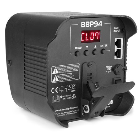 BBP94 FOCO PAR CON BATERIA 4X 10W