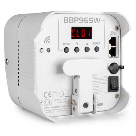 BBP96SW FOCO PAR CON BATERIA 6X 12W WDMX