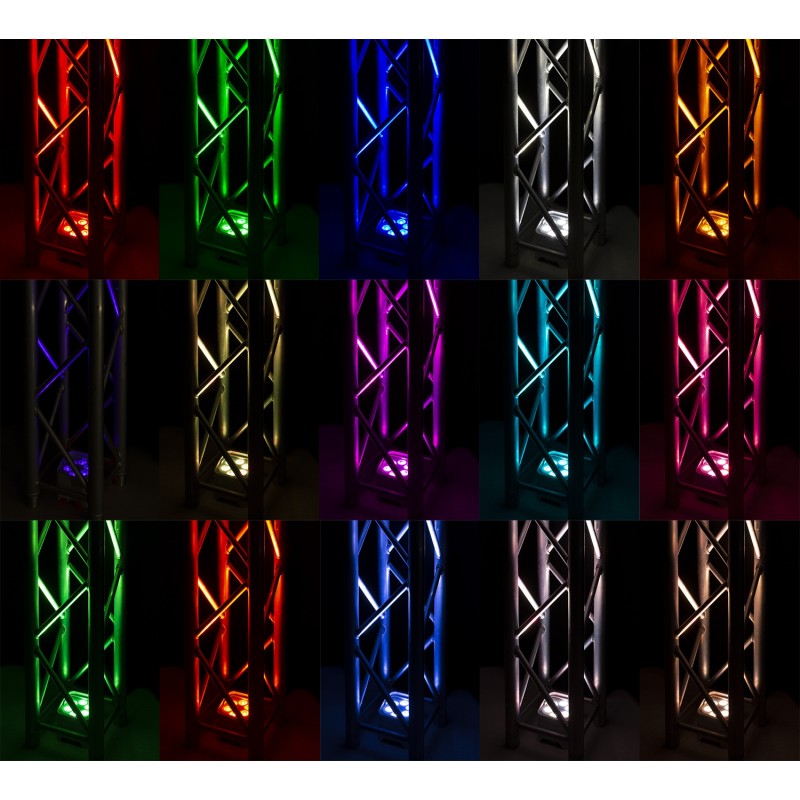 BBP96SW FOCO PAR CON BATERIA 6X 12W WDMX