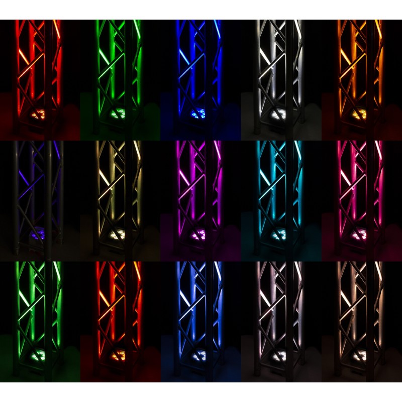 BBP96S FOCO PAR CON BATERIA 6X 12W WDMX